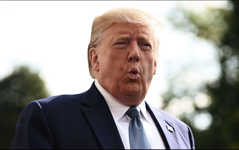 Trump se está encargando personalmente de atacar el proceso de destitución en su contra como si fuera la piedra angular de su campaña para las presidenciales de 2020. AFP/ARCHIVO