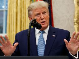 El pasado domingo, Trump anunció la retirada de las tropas estadounidenses de sectores cercanos a la frontera turca, en el norte de Siria. AP/A. Brandon
