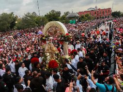 El recorrido de los peregrinos va de la Catedral de Guadalajara a la Basílica de Zapopan. EL INFORMADOR/ARCHIVO