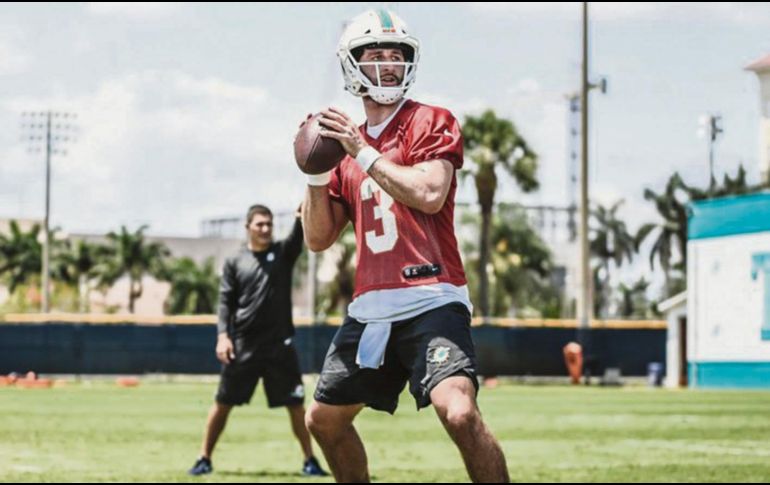Josh Rosen probará que tiene la capacidad de llevar a los Dolphins a mejor puerto. @josh3rosen