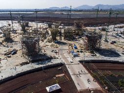 El titular del Ejecutivo señala que sus adversarios deberían informarle a la gente sobre cuáles son sus razones acerca del interés por el aeropuerto en el Lago de Texcoco, así como nosotros lo exponemos. AFP / ARCHIVO