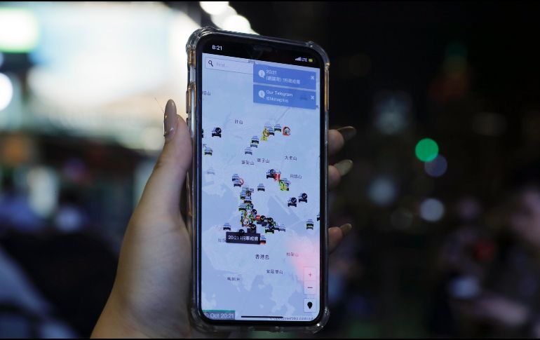 El gobierno chino acusó a Apple de complicidad en los ataques y emboscadas contra las fuerzas del orden público. AP  / K. Cheung