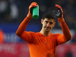 Courtois se ha convertido en titular indiscutible con la Selección de Bélgica. AFP / ARCHIVO