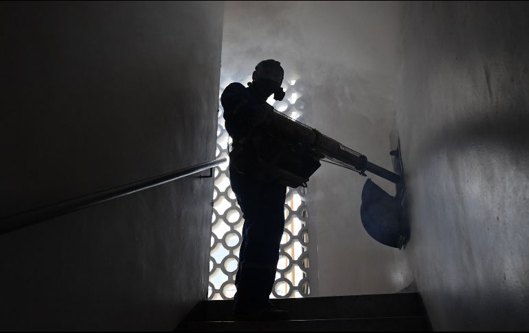 A principios de este mes, se informó sobre la entrega de apoyo adicional para combatir al mosco que transmite la enfermedad. AFP/Y. Cortez