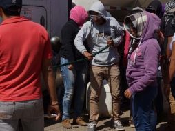 Las unidades son trasladadas a las escuelas normales de Tiripetío en Morelia y Cherán, en la Meseta Purépecha. SUN / ARCHIVO