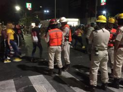 Además, explican, se hizo el traslado de dos personas a la Cruz Verde La Curva. Una por un probable infarto, que resultó ser una angina de pecho, y otra por un cuadro diarreico. TWITTER/ @GuadalajaraGob