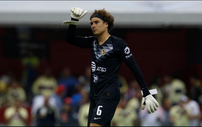 Guillermo Ochoa se dijo feliz de regresar al América este torneo. IMAGO7 / ARCHIVO