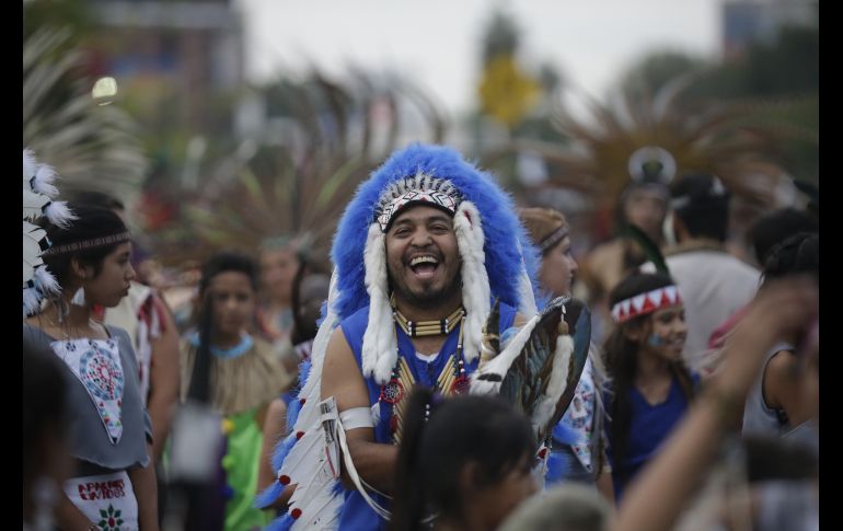 Miles de danzantes, la guardia de la Virgen y los ciudadanos han llenado de color las calles para celebrar la Romería de este año. EL INFORMADOR/ F. Atilano