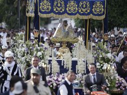 Miles de danzantes, la guardia de la Virgen y los ciudadanos han llenado de color las calles para celebrar la Romería de este año. EL INFORMADOR/ F. Atilano