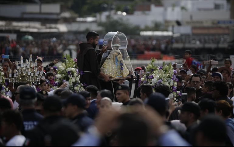 Con un saldo blanco fue como autoridades de los tres niveles de Gobierno reportaron el desarrollo y fin de la Romería en su edición número 285. EL INFORMADOR/ F. Atilano