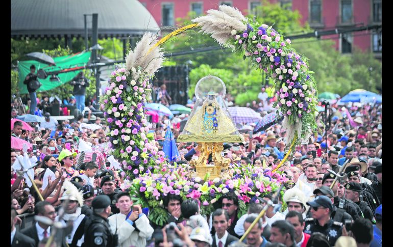 “La Generala” movió a miles de fieles en su procesión anual. No hubo mayores incidentes durante la edición 285 de la Romería, que ya es Patrimonio Inmaterial de la Humanidad. EL INFORMADOR / F. Atilano