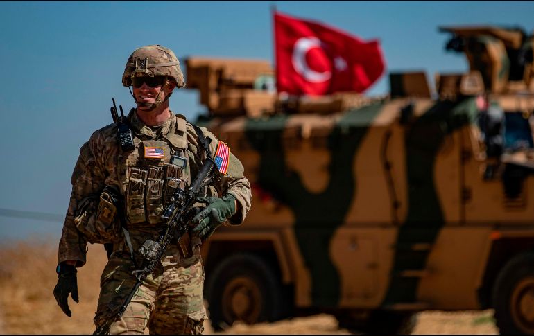 El presidente Trump ordenó el 13 de octubre  la retirada total de las tropas de EU del norte de Siria. AFP/ARCHIVO