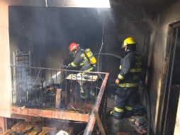 El incendio pudo deberse al mal estado de las instalaciones eléctricas. ESPECIAL / Bomberos de Guadalajara