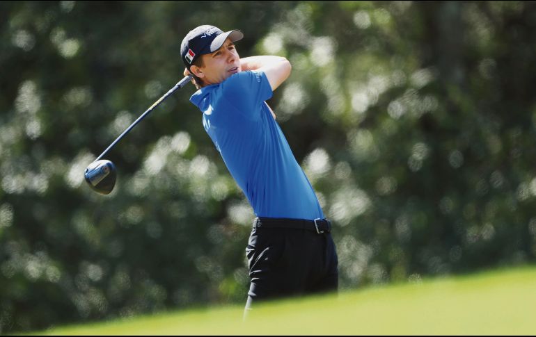 El oriundo de Guadalajara firmó una tarjeta de 69 golpes en la última ronda para finalizar entre los cinco mejores del Houston Open. AFP