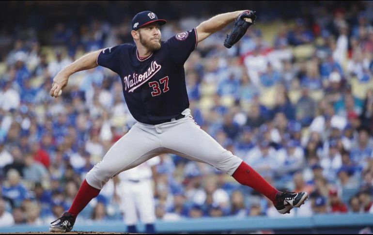 Stephen Strasburg abrirá por los de casa. AP