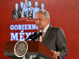 AMLO señaló que los encargados de Seguridad, Defensa, Marina, Gobernación, y Protección Civil darán un informe para que se conozca lo que su administración hace para garantizar la seguridad en el país. NTX / J. Lira