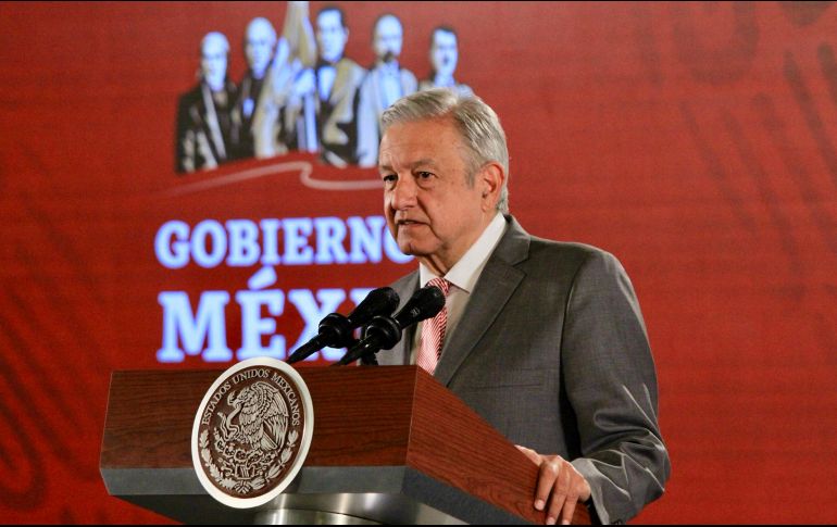 AMLO señaló que los encargados de Seguridad, Defensa, Marina, Gobernación, y Protección Civil darán un informe para que se conozca lo que su administración hace para garantizar la seguridad en el país. NTX / J. Lira