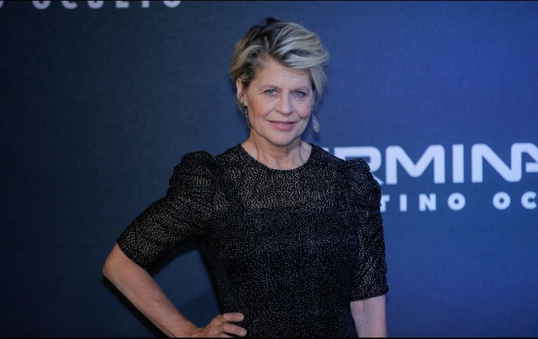 En la Premiere, Linda Hamilton dijo que “Terminator: Destino Oculto” ha sido el filme más complejo que ha realizado. AP / A. Vázquez