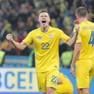 Ucrania derrota a Portugal y califica a la Euro 2020