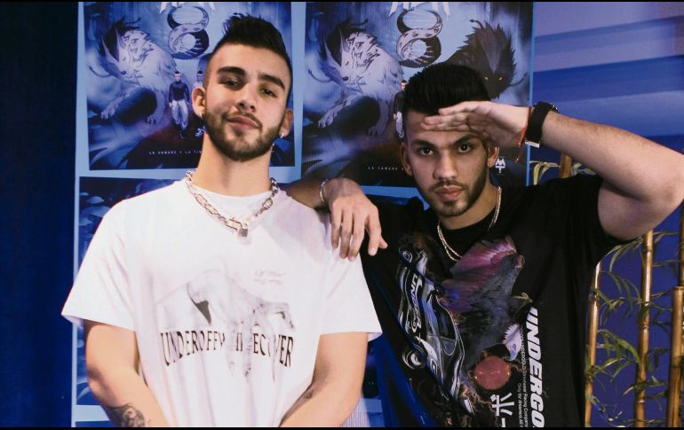 Manuel (izq) y Julián (der), en entrevista con este medio para promocionar su disco “ADN”. EL INFORMADOR / A. Camacho