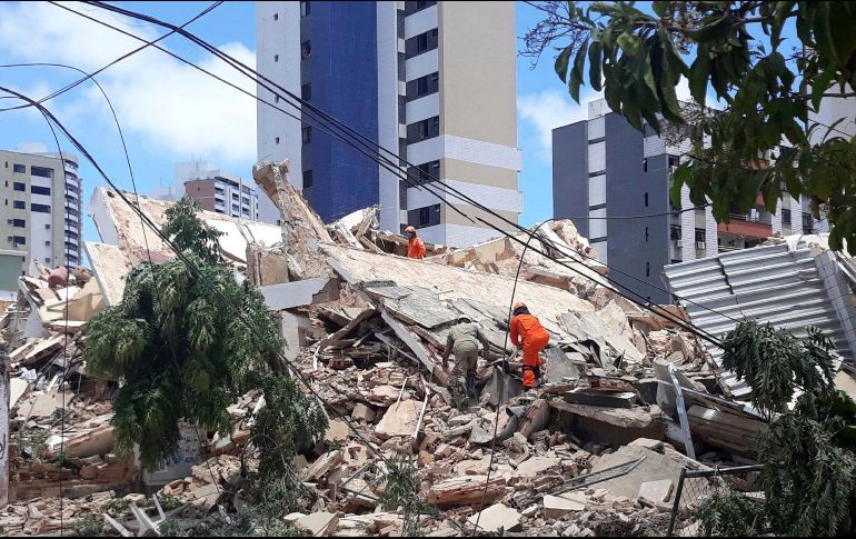 El edificio está ubicado en Dionísio Torres, un barrio de clase media-alta de Fortaleza cercano al centro de la capital de Ceará. AP/ LC. Moreira