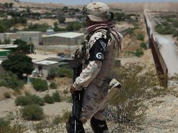 Resaltan la labor de 25 mil elementos de la Guardia Nacional desplegados en zonas fronterizas. SUN/ARCHIVO