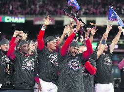 Los Nacionales son los caballos negros de la temporada ya que desde el puesto de comodín han jugado con autoridad. AP