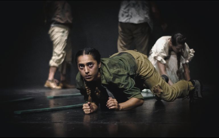 Escena de la obra de teatro del dramaturgo colombiano Moisés Ballesteros. CORTESÍA