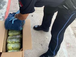 Lo asegurado fue puesto a disposición del representante público federal, quien continúa con la integración de la carpeta de investigación. ESPECIAL/