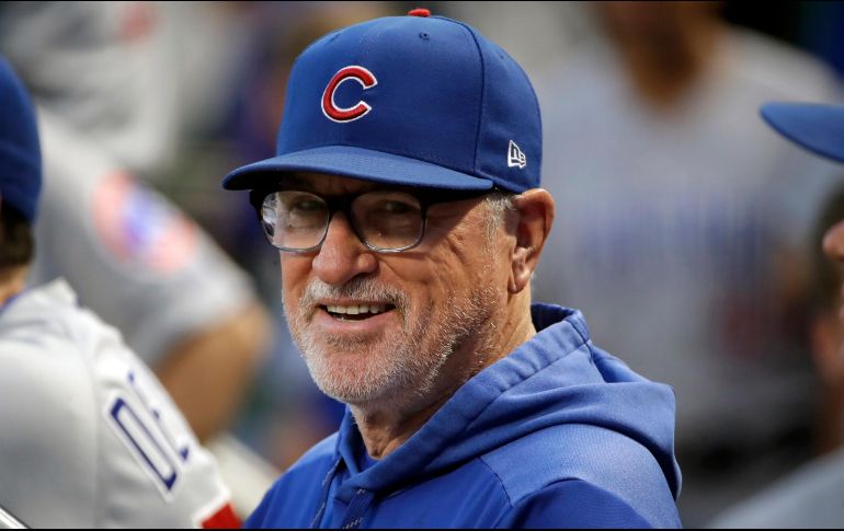 Maddon acordó su salida de los Cachorros por común acuerdo el mes pasado; en 2016, llevó a Chicago a su primer título de una Serie Mundial en 108 años. AP / ARCHIVO