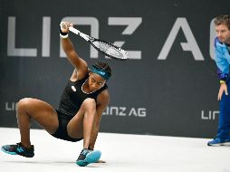 Gauff venía de ganar el domingo pasado su primer título en la WTA. AFP / B. Gindl
