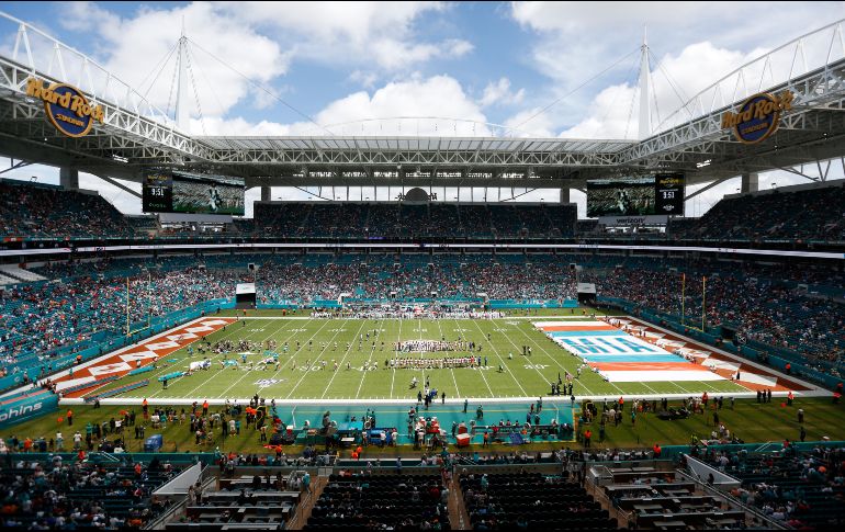 Hard Rock Stadium. Aseguran que los equipos están de acuerdo en que se dispute el encuentro fuera de España, dentro de una ''estrategia de La Liga para el crecimiento internacional''. AP / ARCHIVO