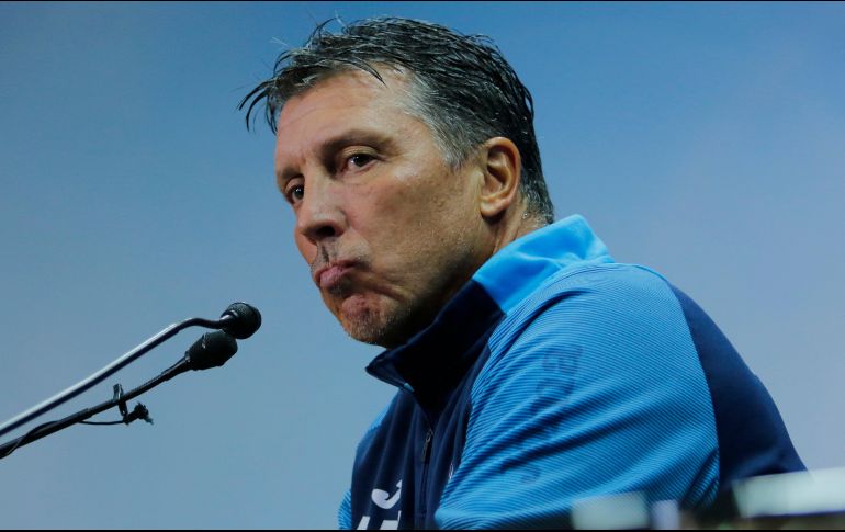 Siboldi entrenó a los Tiburones Rojos durante el Clausura 2019 y no ganó un partido. Imago7 / Á. Paulin