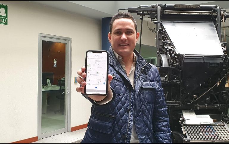 Rodrigo Pérez, Jefe de Relaciones con Gobiernos de esta aplicación, explicó que además busca ser una oportunidad para que los conductores puedan obtener el 100% de las ganancias de los viajes ya que los conductores solo deberán hacer un pago mensual. EL INFORMADOR/ R. Bobadilla