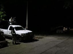 Elementos de la Guardia Nacional y del Ejército Mexicano resguardan la zona del enfrentamiento. EFE/ARCHIVO