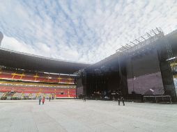 El Estadio Jalisco está preparado para el concierto de los Guns N’ Roses. EL INFORMADOR / J. Pérez