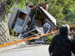 Las lluvias torrenciales causaron el ablandamiento de la tierra en muchos lugares del este y el noreste de Japón, dejándolos vulnerables a deslizamientos de tierra. AP / ARCHIVO