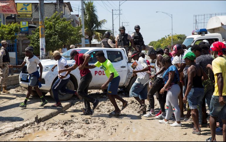 Haití es escenario de protestas diarias contra Moise desde el pasado 16 de septiembre, a raíz de la delicada situación económica que vive el país y de la crisis política. EFE/O. Barría
