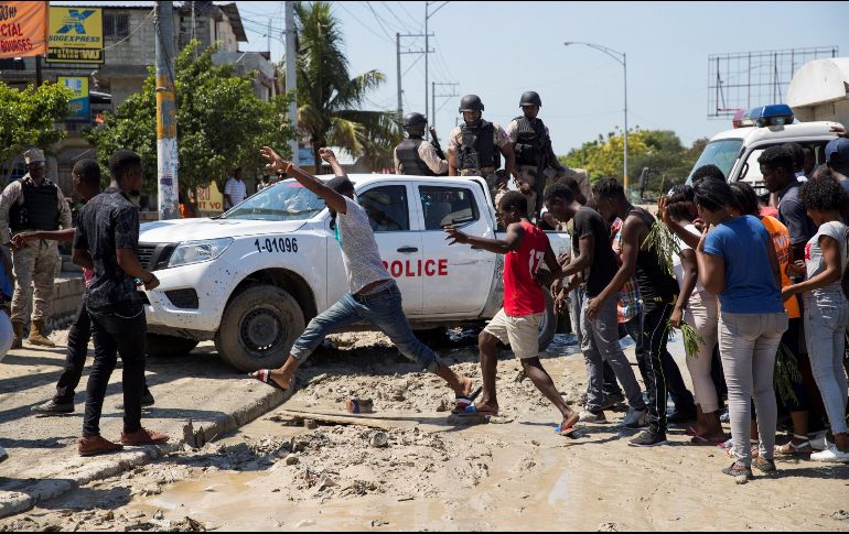Haití es escenario de protestas diarias contra Moise desde el pasado 16 de septiembre, a raíz de la delicada situación económica que vive el país y de la crisis política. EFE/O. Barría