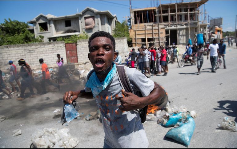 Haití es escenario de protestas diarias contra Moise desde el pasado 16 de septiembre, a raíz de la delicada situación económica que vive el país y de la crisis política. EFE/O. Barría