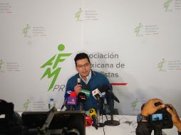 Álvaro Ortiz considera que falta mucha unión entre el gremio de futbolistas. TWITTER / @AMFproMX