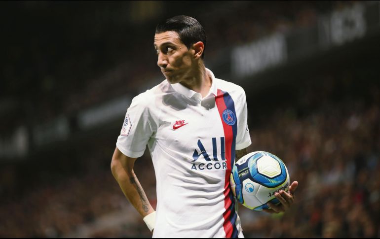 El argentino fue la figura del encuentro al anotar un doblete en el primer tiempo. AP