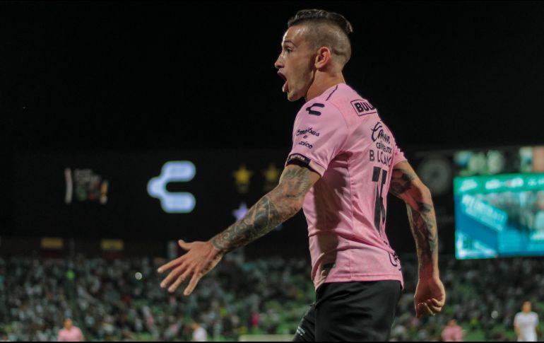 Brian Lozano fue una de las figuras del cuadro santista. IMAGO7/E. Saavedra