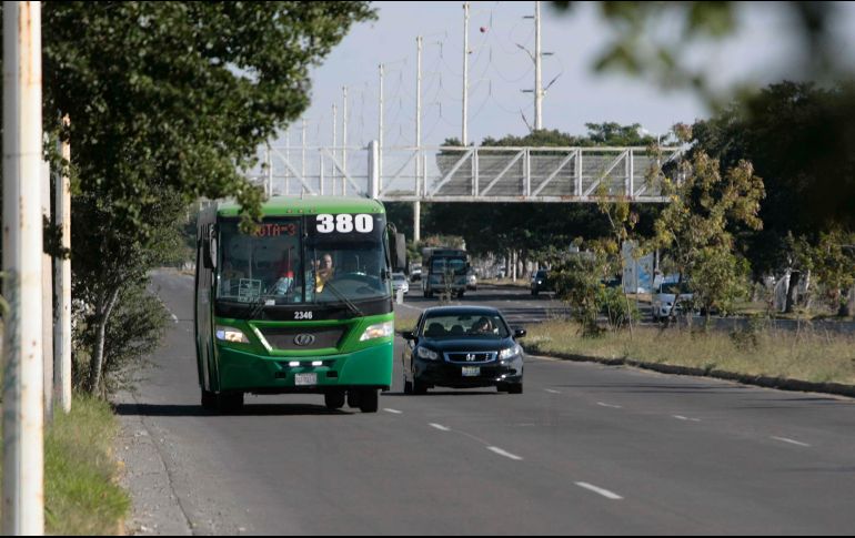 La ruta 380 se identificará como la Troncal 19 (T-19), la 380-A será la T19-C01. EL INFORMADOR/Archivo