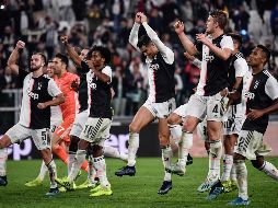 Con este resultado, Juventus se aseguró el liderato en solitario de la tabla con 22 puntos. AFP/M. Bertorello