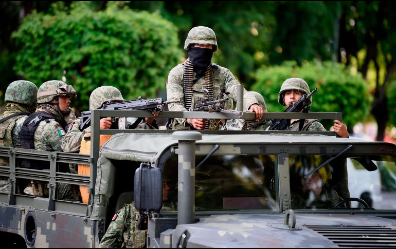 Los videos se divulgan luego de las críticas que recibió el Gabinete de Seguridad Federal por detener a Ovidio Guzmán y posteriormente liberarlo. AFP/A. Estrella