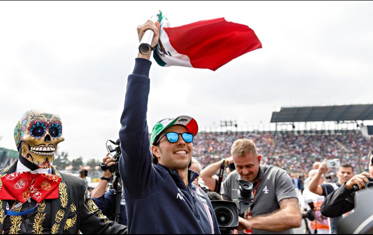 A pesar de que se la pasa alrededor del mundo por la temporada de la Fórmula Uno, ''Checo'' está atento en lo que sucede con el futbol mexicano. IMAGO7