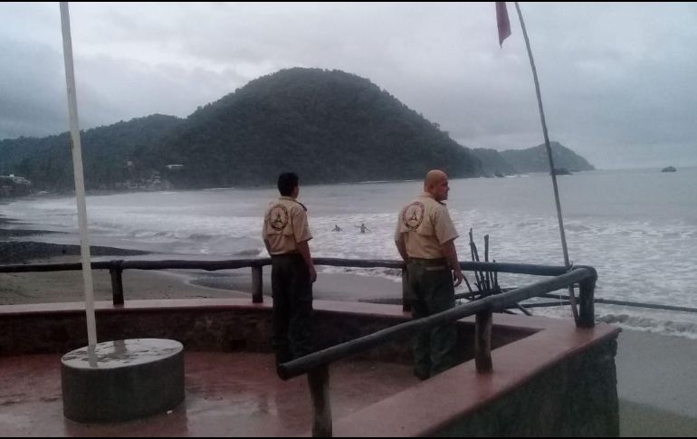 Elementos continúan realizando recorridos preventivos por los municipios de la Costa de Jalisco. ESPECIAL