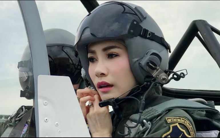 La publicación de imágenes Sineenat Wongvajirapakdi hace unos meses produjo un número de visitas récord a la página del palacio real. AFP/ARCHIVO