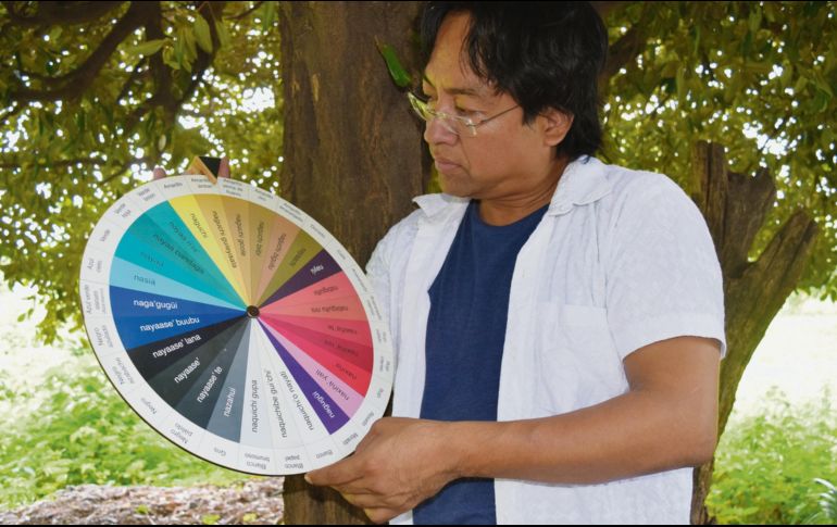 Víctor Cata obtuvo el reconocimiento por el libro bilingüe “Guichiyoo/Testamento”. EL UNIVERSAL